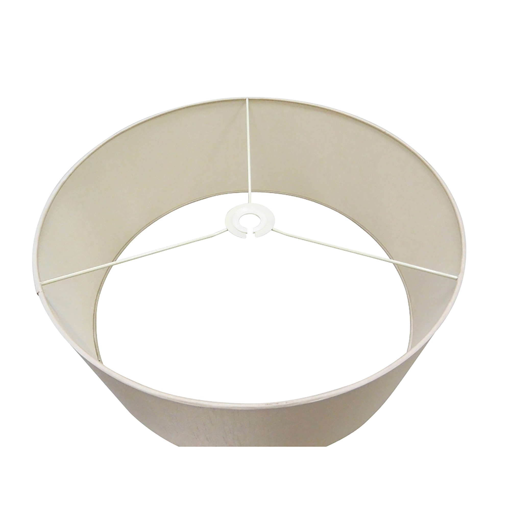 Baymont 50cm Semi Flush 3 Light Polished Chrome, Nude Beige/Moonlight, Frosted Diffuser DK0328  Deco Baymont CH NU